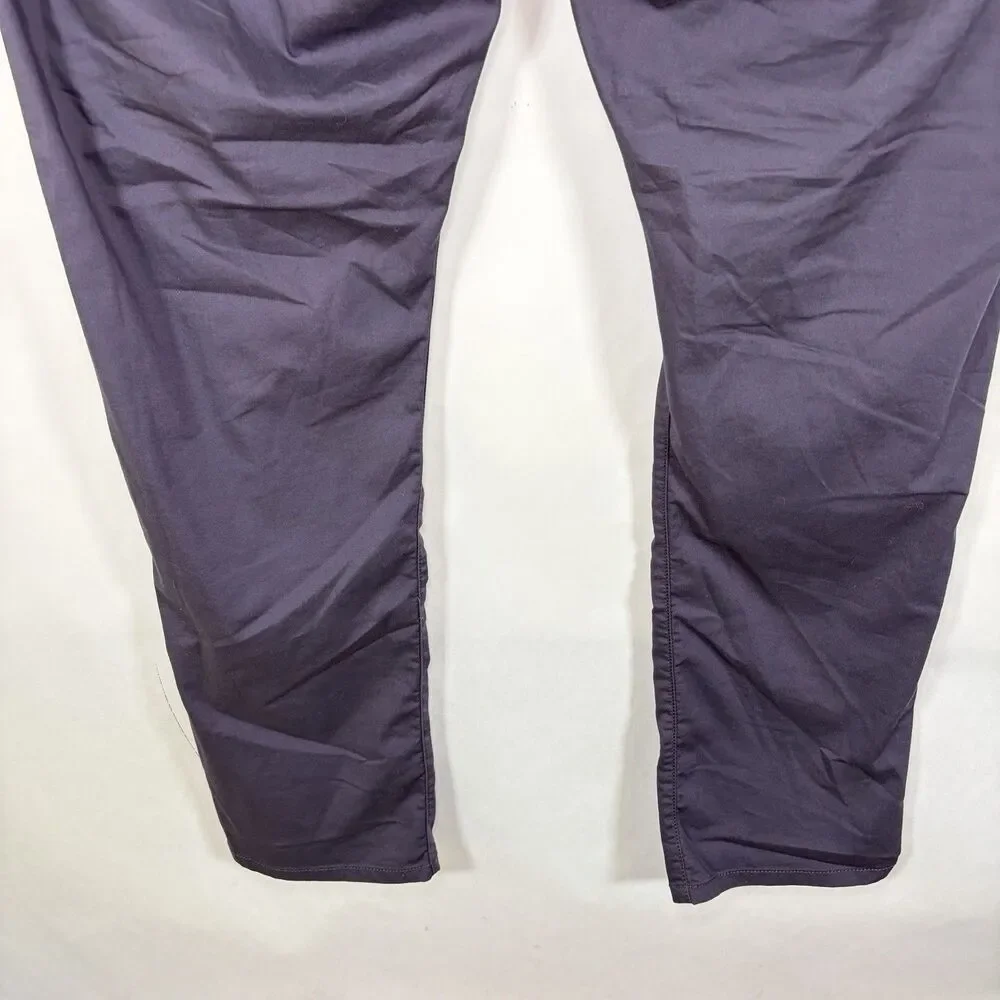 Nike Golf Pants Mens 40x32 Purple 5 Pocket Performance Stretch Dri-Fit Chino